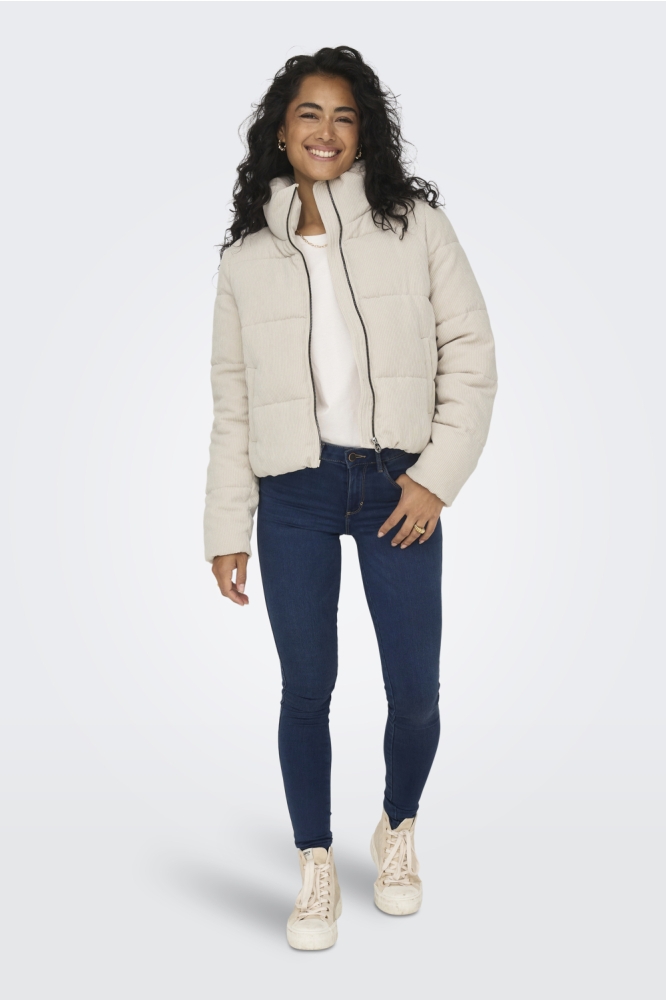 ONLNEWDOLLY CORDUROY PUFFER OTW NOO 15304768 Moonstruck/BIG CORDUROY